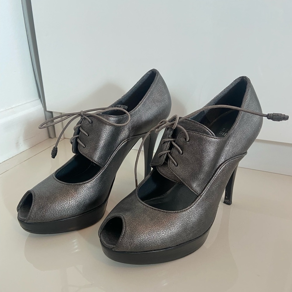 Stuart Weitzman Open Toe Heels - image 4